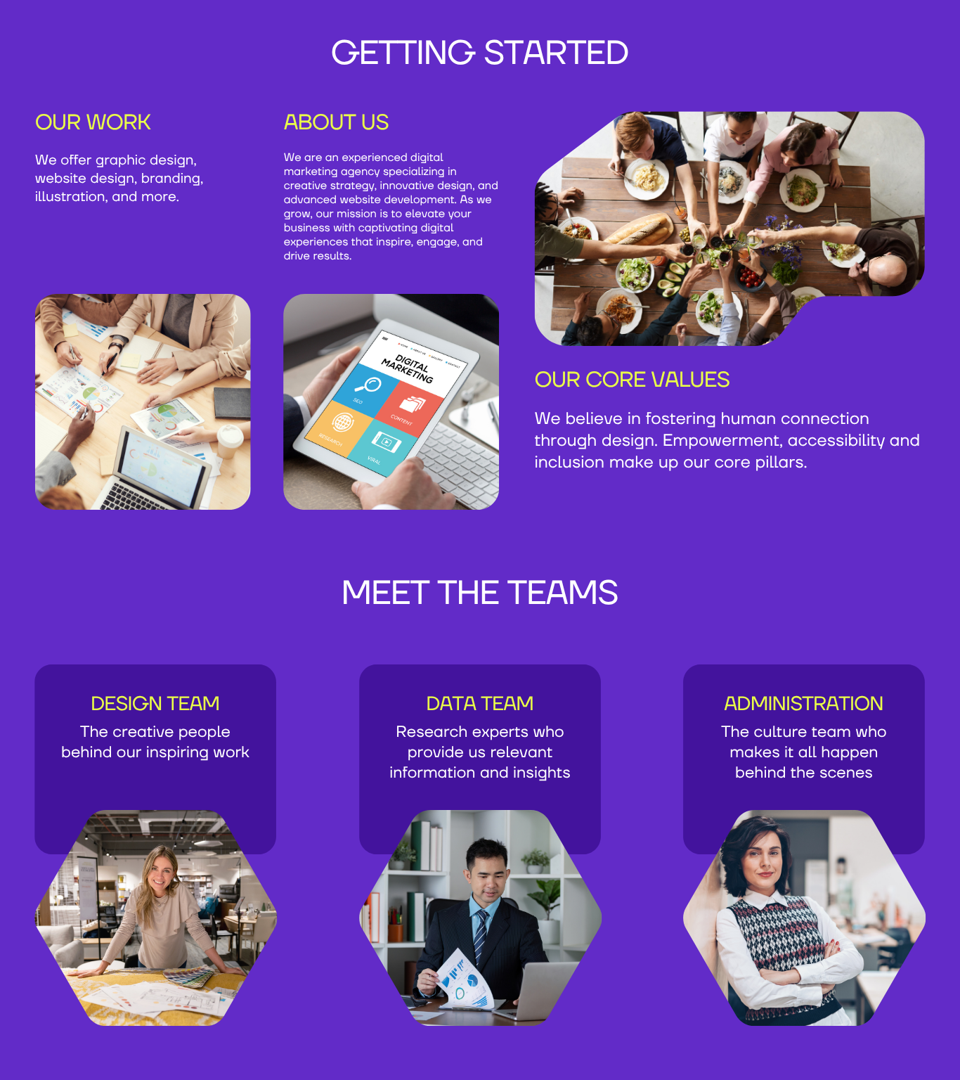 we offer graphic design, website design, branding, illustration, and more. view our portfolio here.