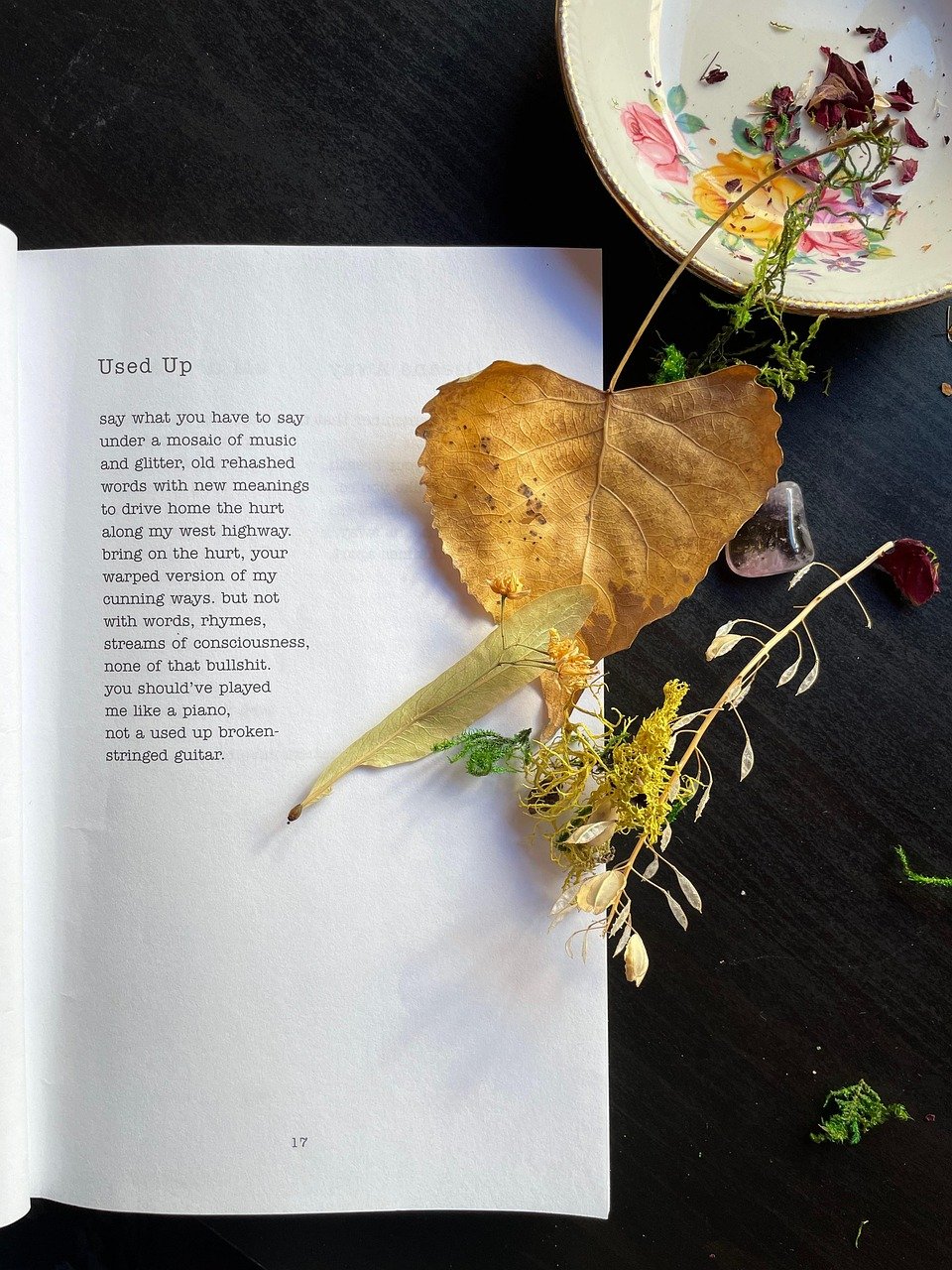 flat lay, book, coffee, poetry, poems, cup, leaves, nature, coffee cup, reading, writer, poet, flat la