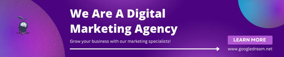 red and blue gradient simple digital marketing youtube display ad