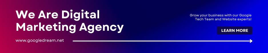 red and blue gradient simple digital marketing youtube display ad